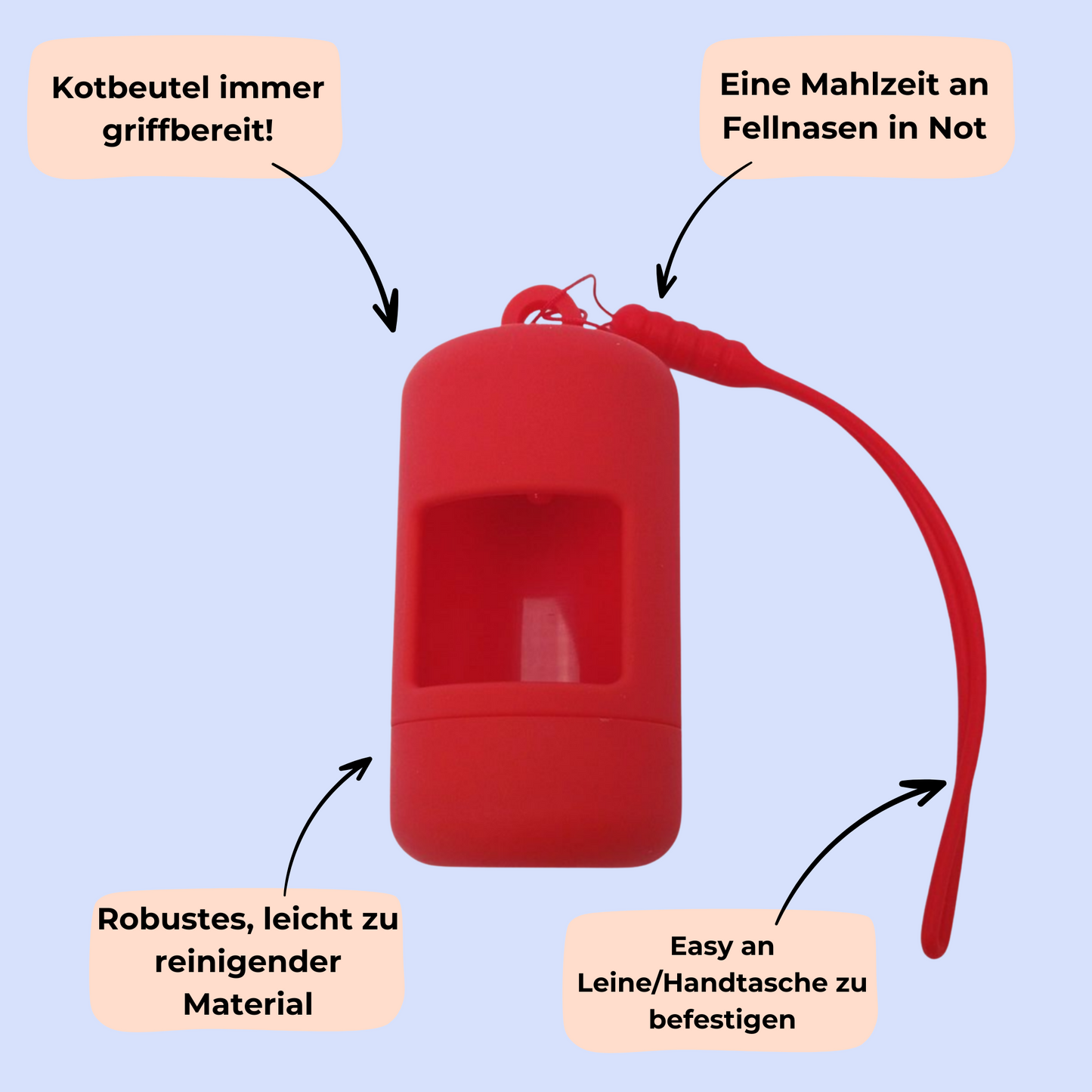Kotbeutelspender Heldenhalt